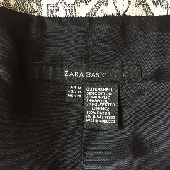 Silver brocade Zara dress coat - Picture 5 of 5